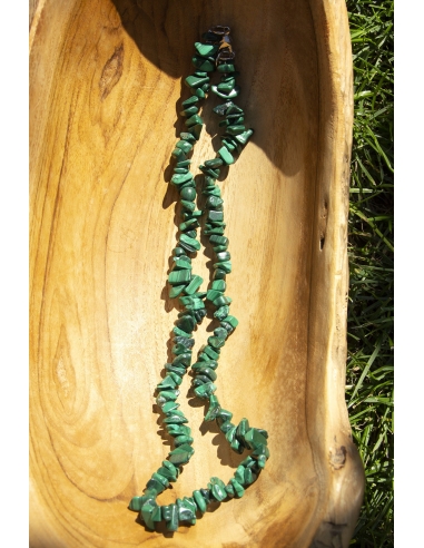 Malachit - náhrdelník  ( 45 cm )