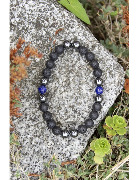 Náramek Lávový kámen