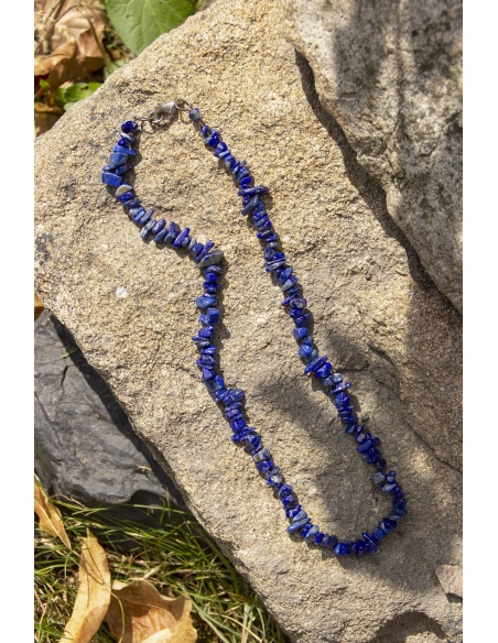 Náhrdelník Lapis Lazuli sekaný ( 45 cm )