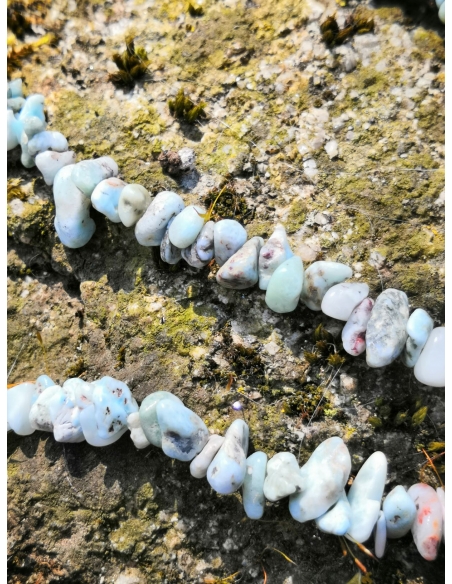 Larimar náhrdelník