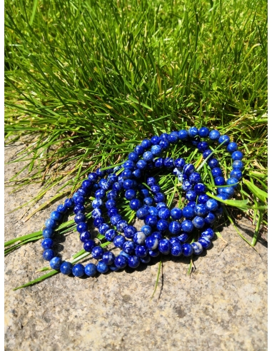 Lapis Lazuli náramek 6 mm