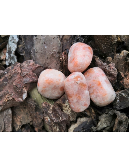 Suneční kámen tromlovaný