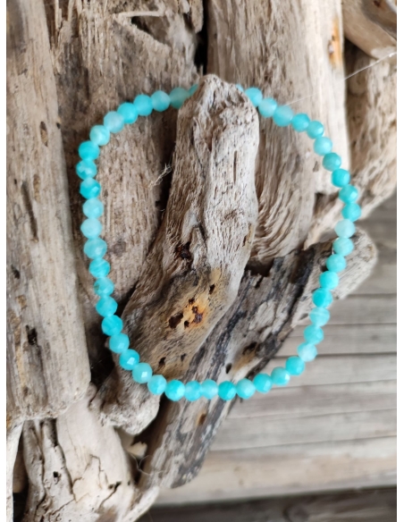 Amazonit - náramek brus
