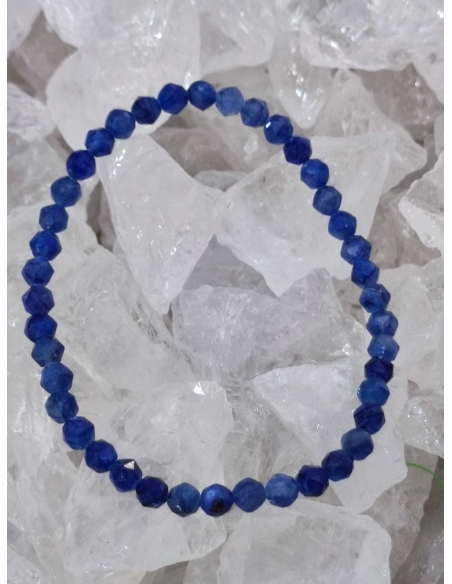 Kyanit list / Disten náramek fazetovaný