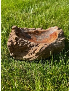 Zkamenělé dřevo - mísa