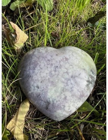 Achát / Opál s dendrity - srdce