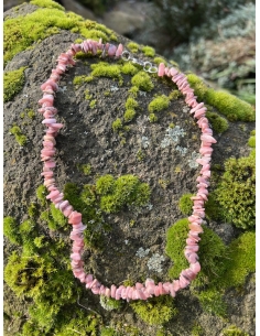 Rodochrozit - náhrdelník