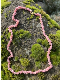 Rodochrozit - náhrdelník