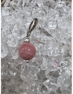 Rodochrozit - přívěsek kulička