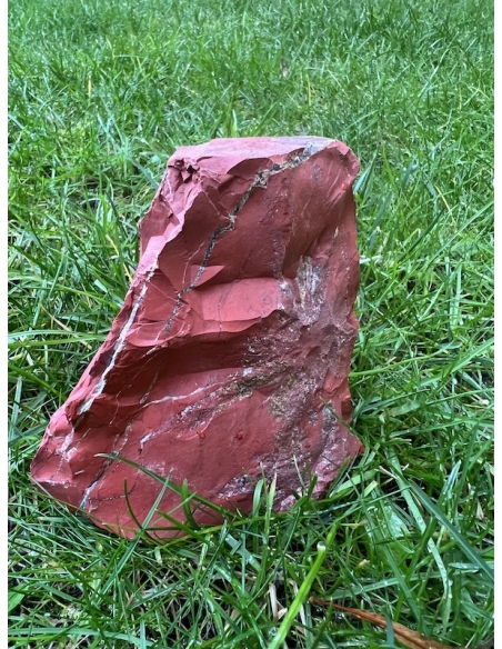 Červený jaspis - surový