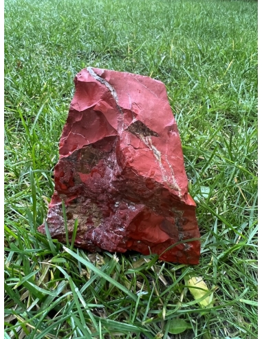 Červený jaspis - surový