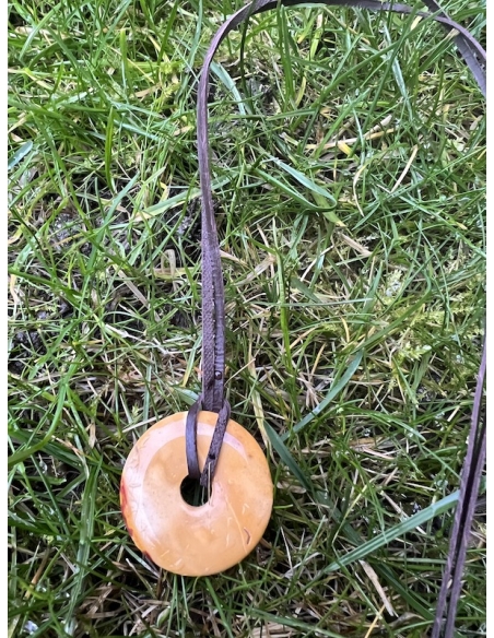 Australský jaspis / mookait - donut