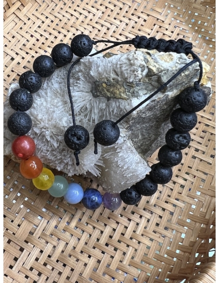 Čakrový náramek shamballa