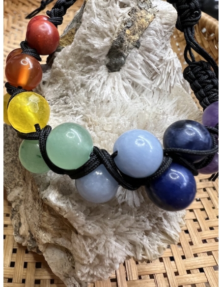 Čakrový náramek shamballa