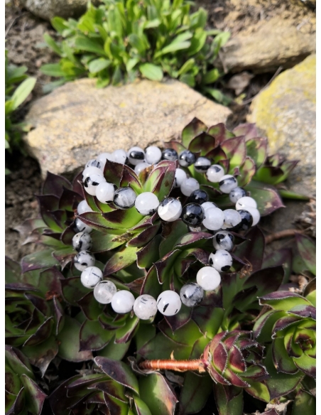 Turmalínový křemen - náramek