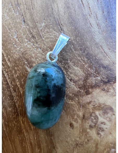 Smaragd - přívěsek Stříbro Ag 925