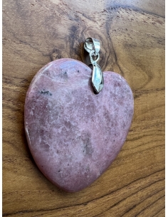 Rodonit - přívěsek srdrdce 2