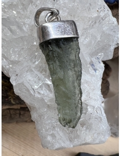 Vltavín - přívěsek Stříbro Ag 925 2