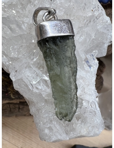 Vltavín - přívěsek Stříbro Ag 925