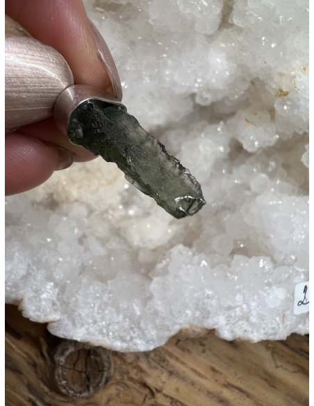 Vltavín - přívěsek Stříbro Ag 925