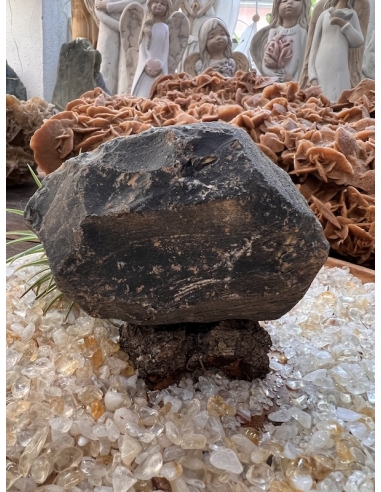 Obsidián černý - surový