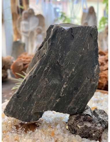 Obsidián černý - surový