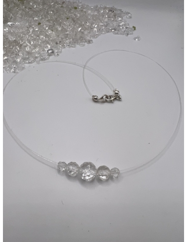 Křišťál - náhrdelník stříbro Ag 925