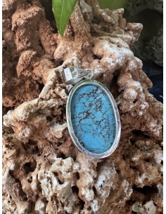 Tyrkys - přívěsek ve stříbře Ag 925 2