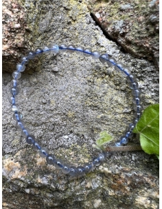 Labradorit - náramek 4 mm