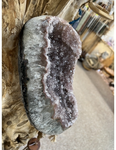 Ametyst drúza UR leštěná EXQ