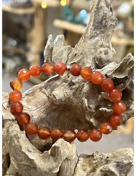 Karneol  - náramek brus