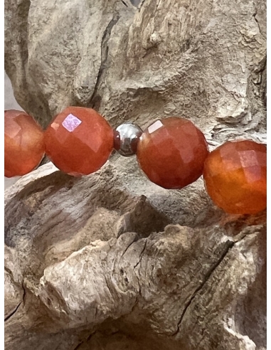Karneol  - náramek brus