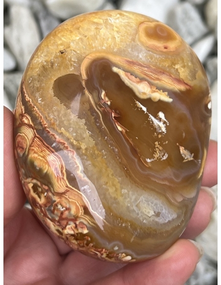 Karneol sněžný 255 g