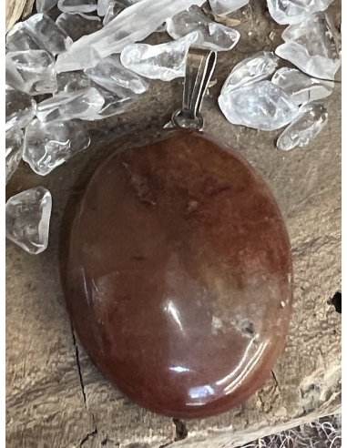 Karneol - přívěsek  Ag 925