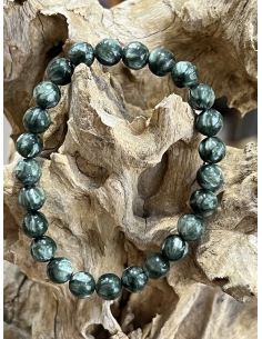 Serafinit - náramek kuličky 7 mm