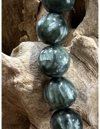 Serafinit - náramek kuličky 7 mm