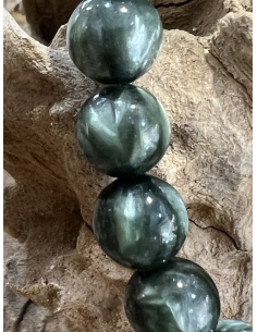 Serafinit náramek kuličky 8 mm 2