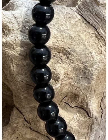 Turmalín černý - náramek