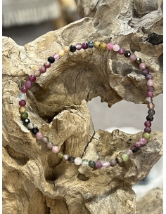 Melounový turmalín brus - náramek 2