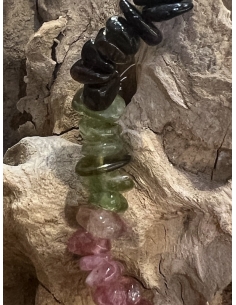 Turmalín melounový - náramek