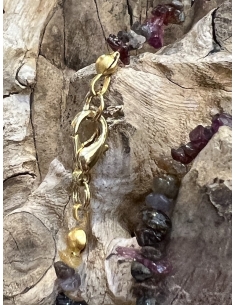 Turmalín melounový - náhrdelník 90 cm 2