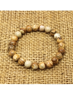 Jaspis obrazový - náramek