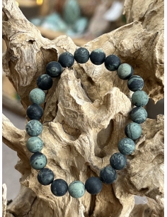 Nebula / kambaba jaspis - náramek