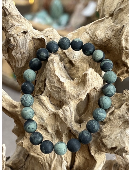 Nebula / kambaba jaspis - náramek