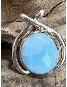 Larimar - přívěsek stříbro Ag 925