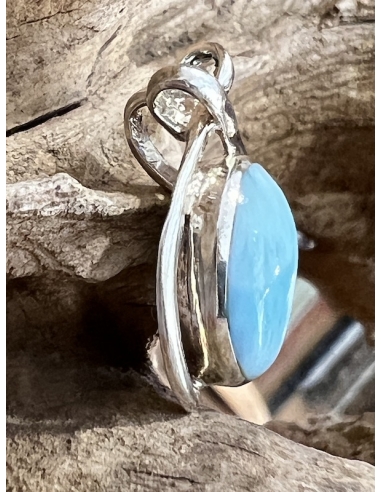 Larimar - přívěsek stříbro Ag 925