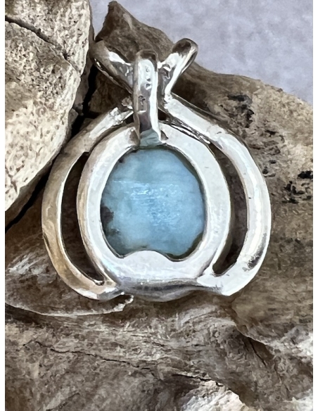 Larimar - přívěsek stříbro Ag 925