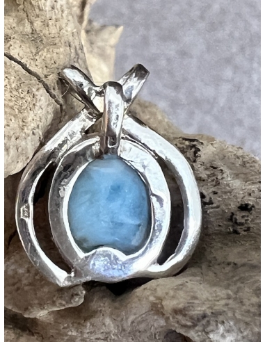 Larimar - přívěsek stříbro Ag 925/1000
