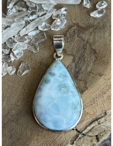 Larimar - přívěsek stříbro Ag 925
