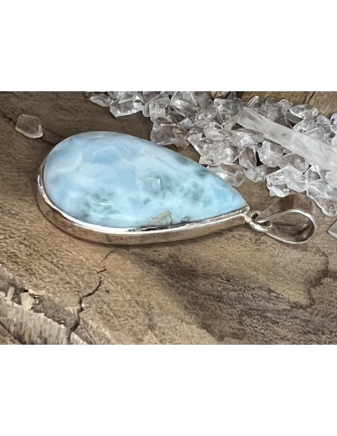 Larimar - přívěsek stříbro Ag 925